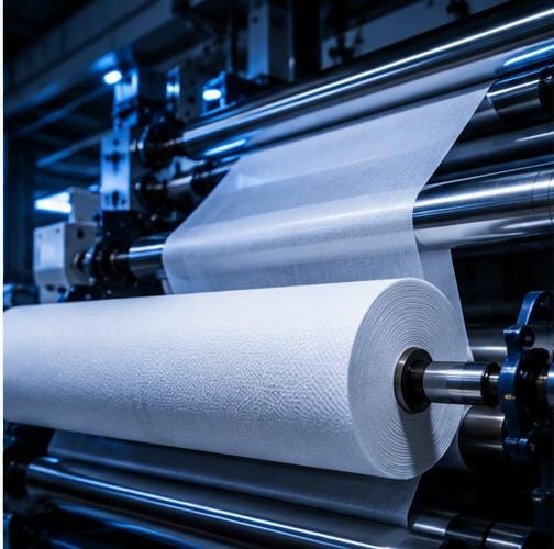 Quality inspection of fabric rolls before dispatch